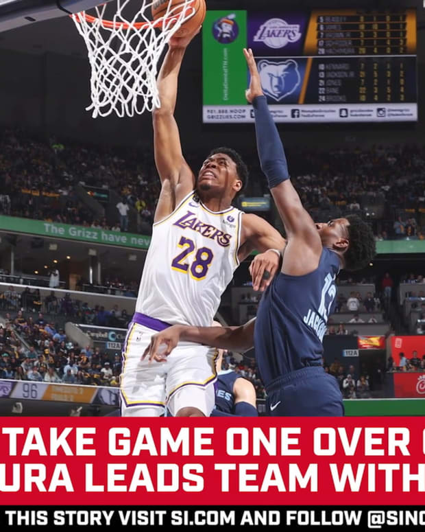 Lakers Take Game One Over Grizzlies